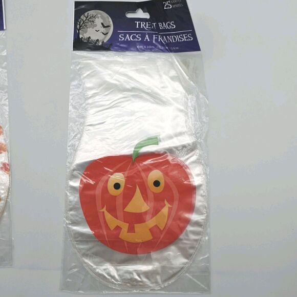 Halloween Party Favors Treat Bags Lot Spider Pumpkin Frankenstein Candy Corn - Picture 5 of 7